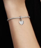 Pandora Charms Serce do grawerowania