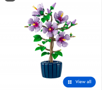 Hibiskus z LEGO